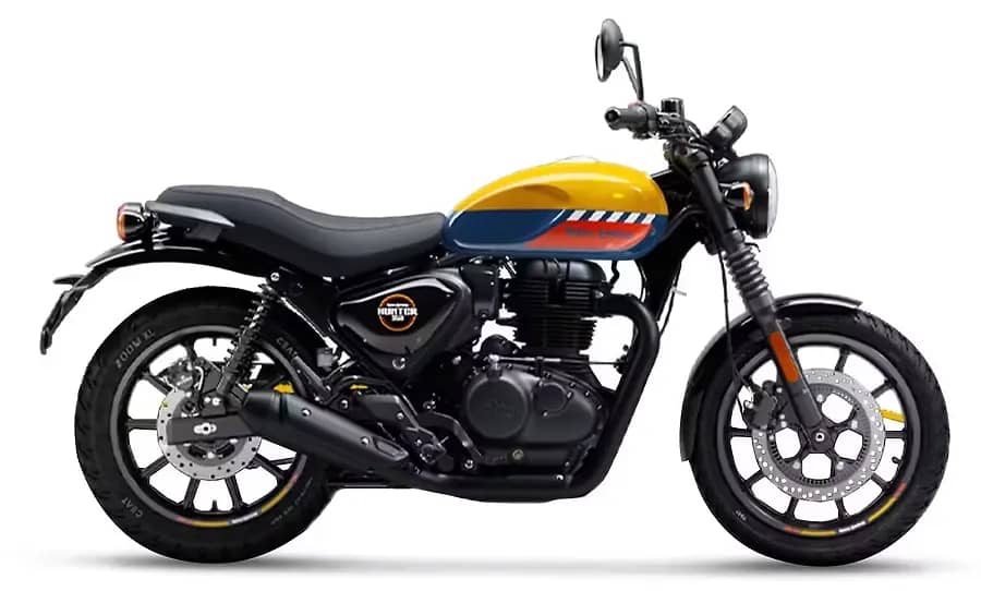 Royal Enfield Hunter 350 Mumbai Yellow