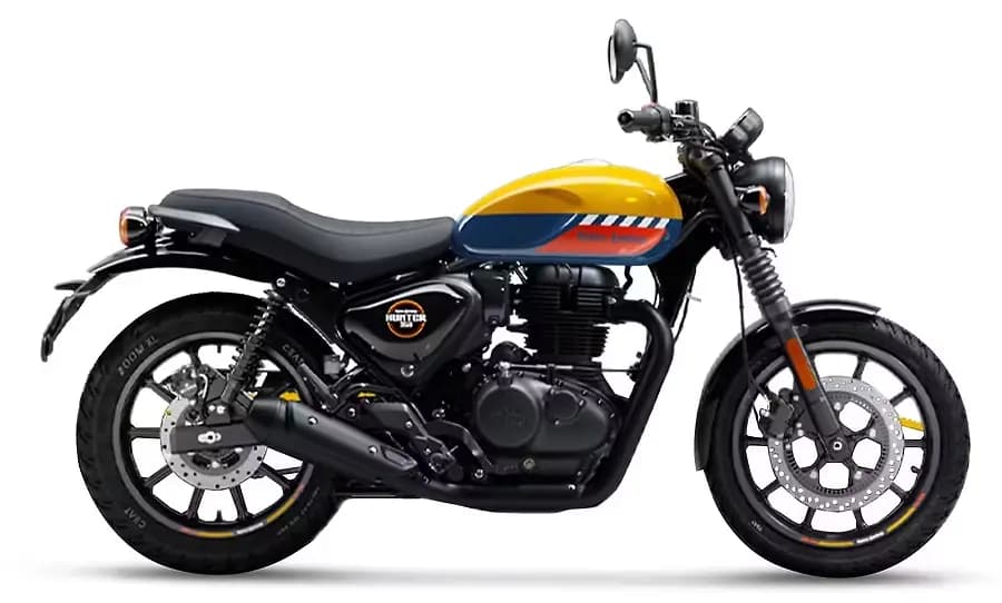 Royal Enfield Hunter 350 Mumbai Yellow
