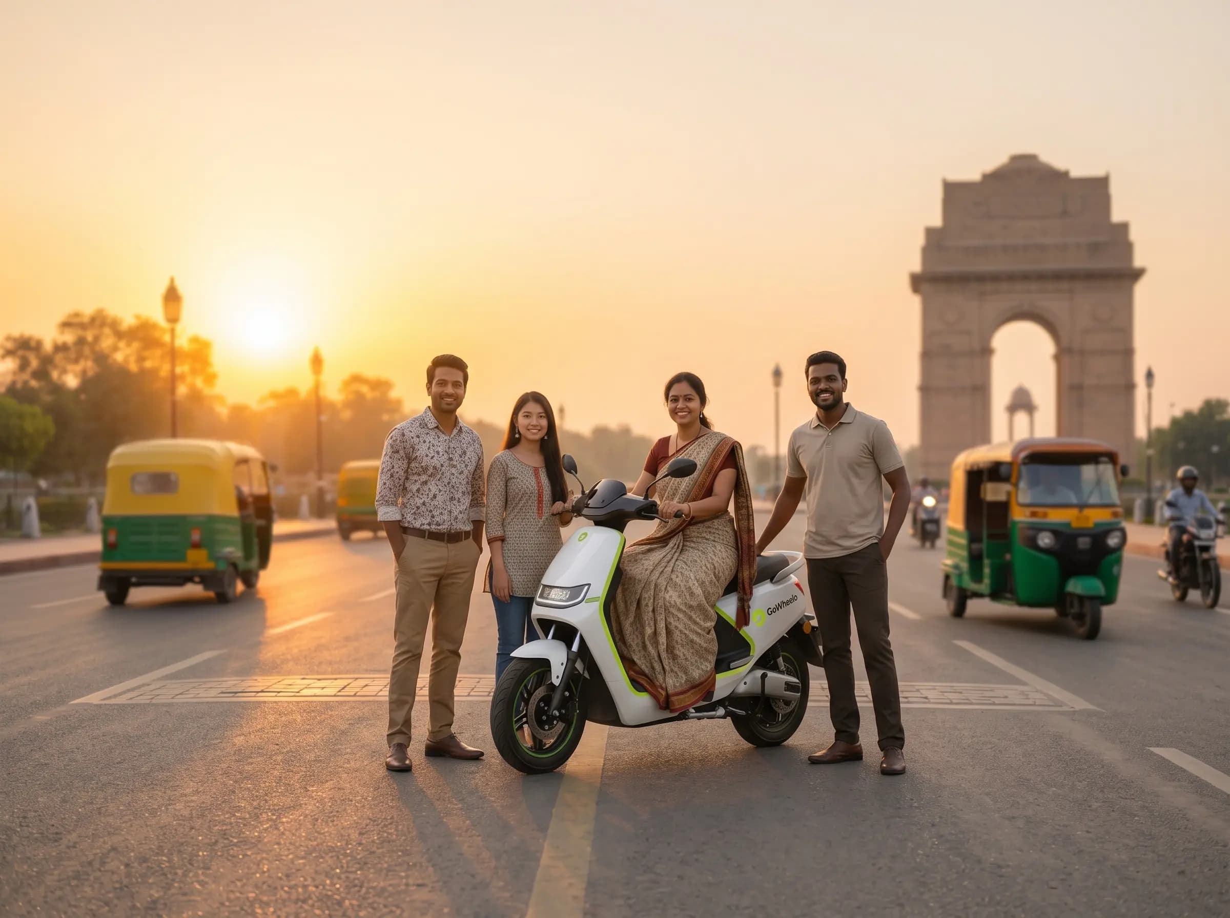Cheapest Weekly Scooter Rental in Delhi | GoWheelo