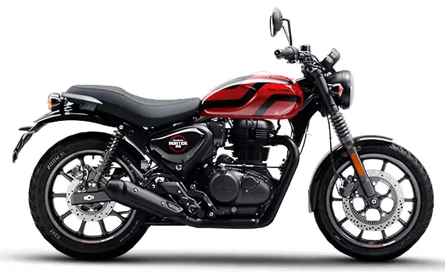 Royal Enfield Hunter 350 Rebel Red