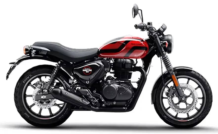 Royal Enfield Hunter 350 Rebel Red